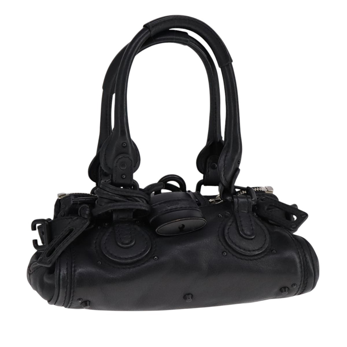 Chloe women's handbag Black luxury designer leather