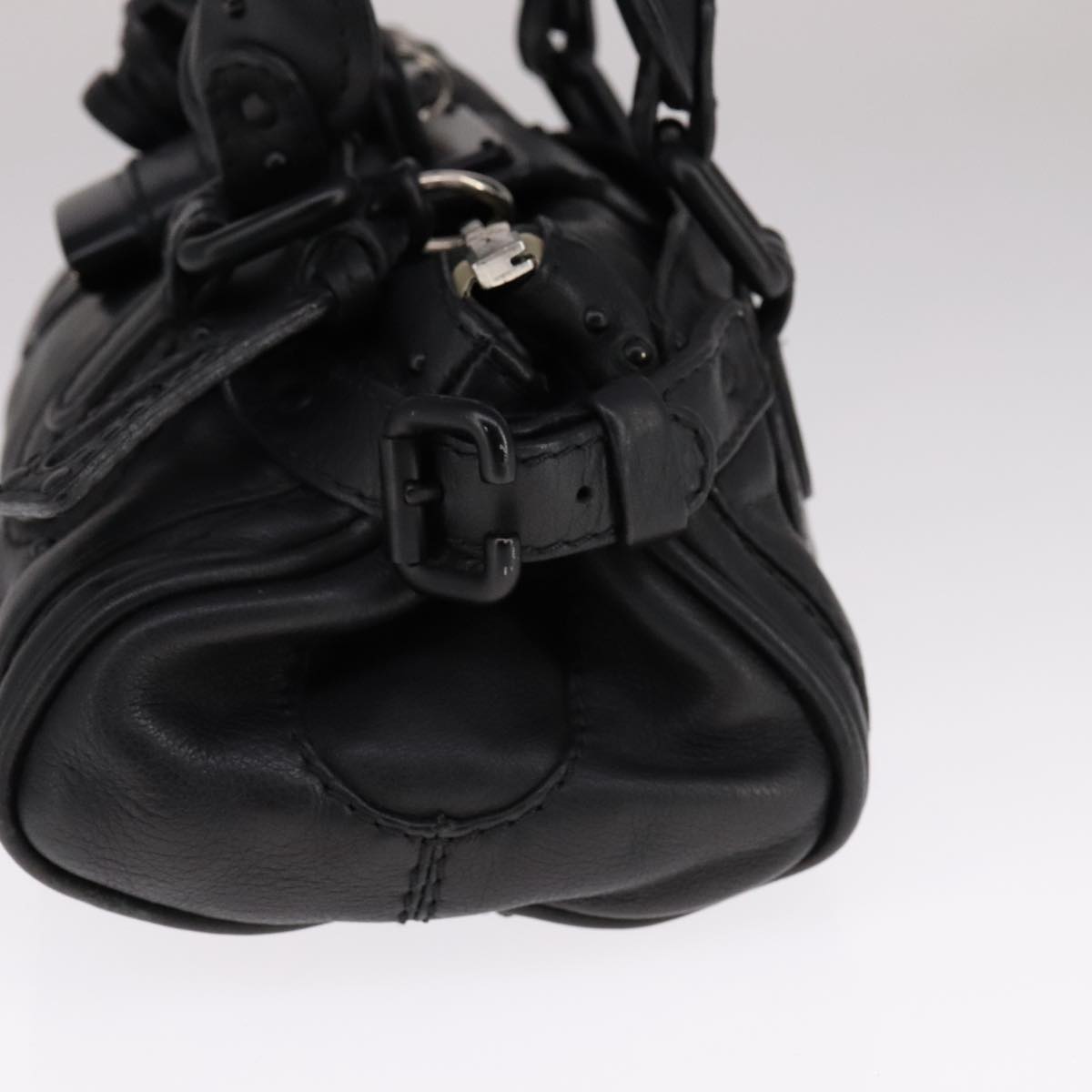 Auremorex elegant leather Handbag top view