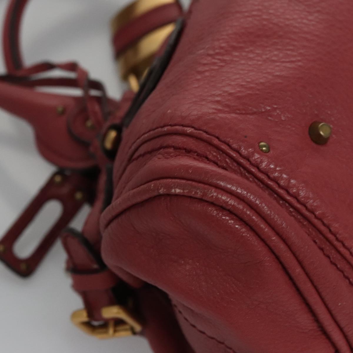 Chloe designer handbag leather closeup detail
