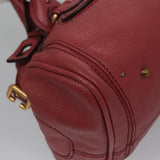 Dravelle elegant leather Handbag flat lay view