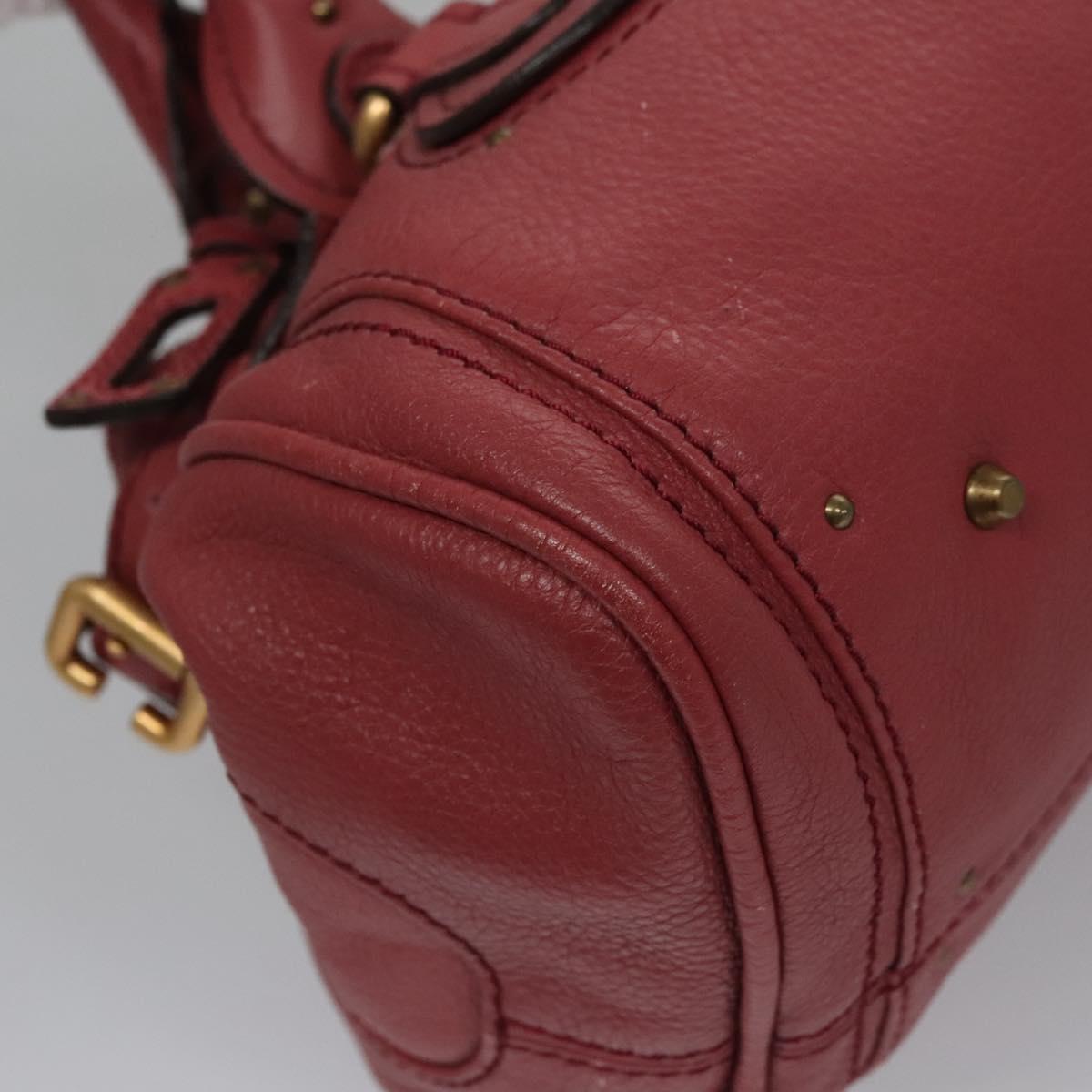 Chloe women's handbag Pink luxury designer leather