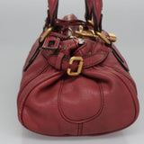 Dravelle elegant leather Handbag top view