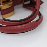 Dravelle elegant leather Handbag top view