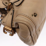 Glaciara elegant leather Handbag top view