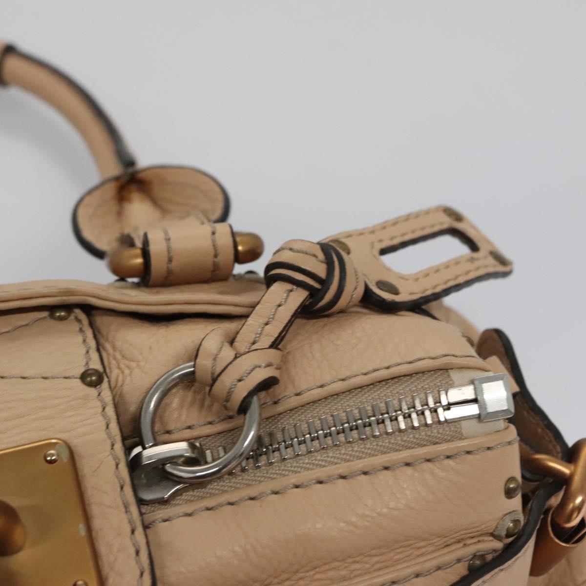 Chloe women's handbag Beige luxury designer leather