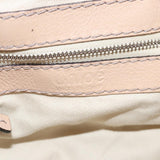 Chloe designer handbag leather closeup detail