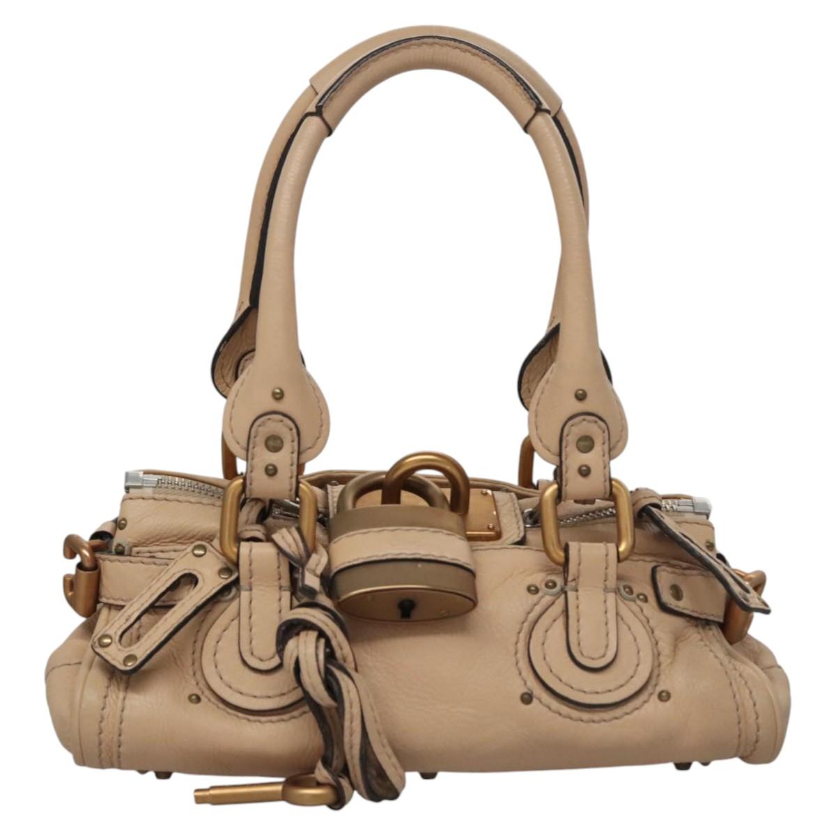 Glaciara elegant leather Handbag close-up detail