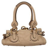 Glaciara elegant leather Handbag top view