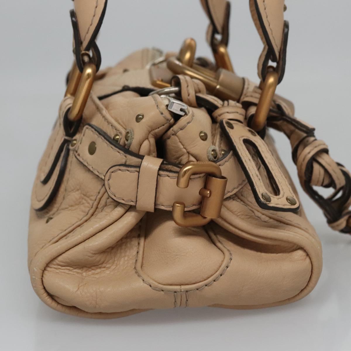 Chloe women's handbag Beige luxury designer leather