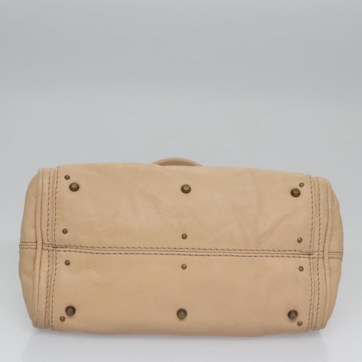 Glaciara elegant leather Handbag top view
