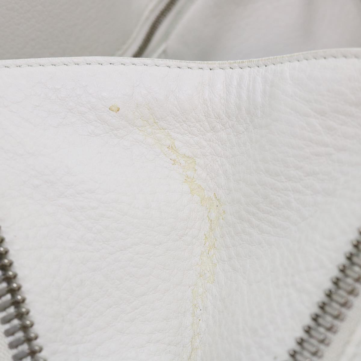 Balenciaga Paper Hand Bag Leather White 432596 | Designer Luxury Handbag