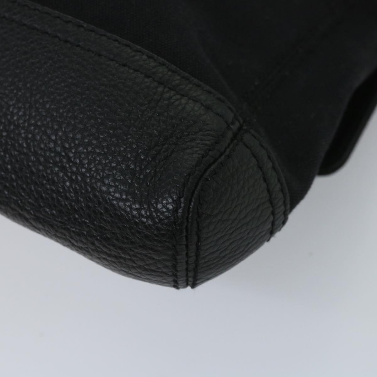 Balenciaga Clutch Bag Canvas Black — Designer Clutch Bag