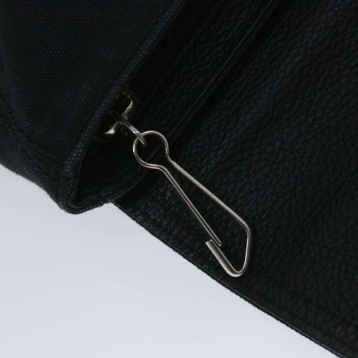 Balenciaga Clutch Bag Canvas Black — Designer Clutch Bag