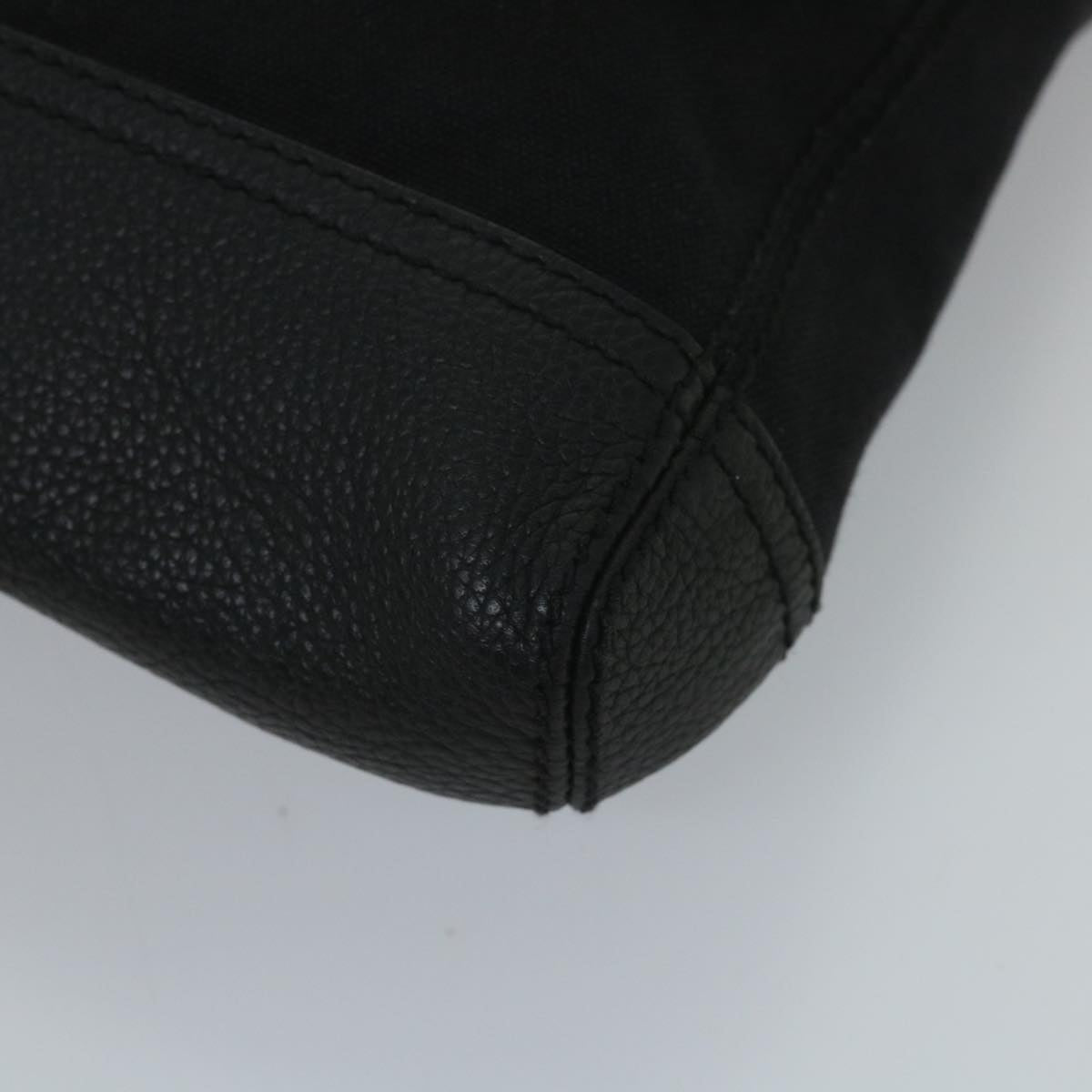 Balenciaga Clutch Bag Canvas Black — Designer Clutch Bag