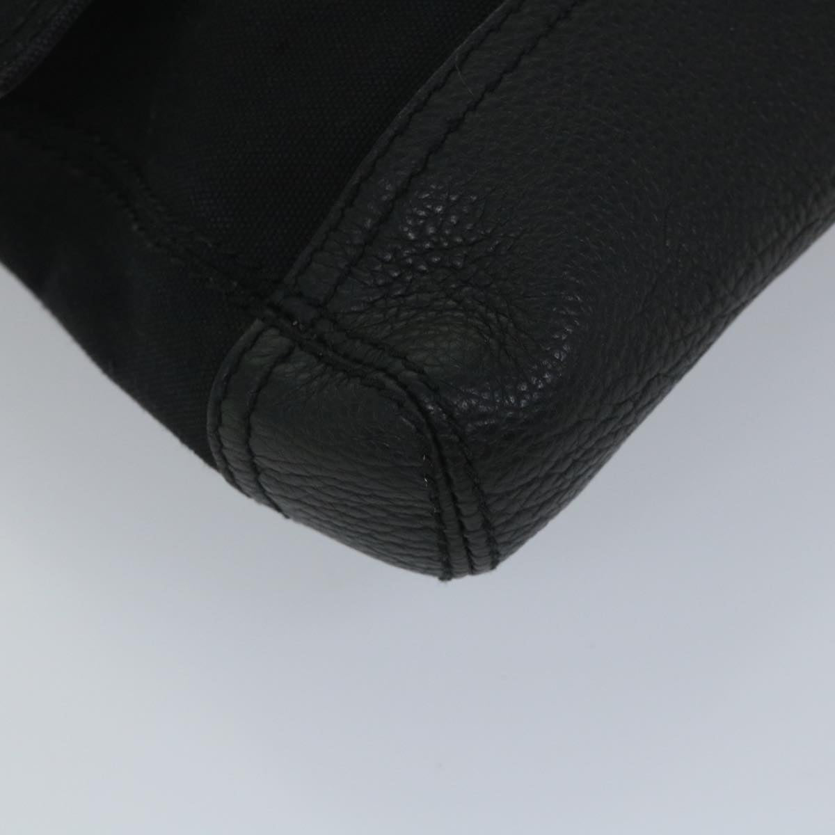 Balenciaga Clutch Bag Canvas Black — Designer Clutch Bag