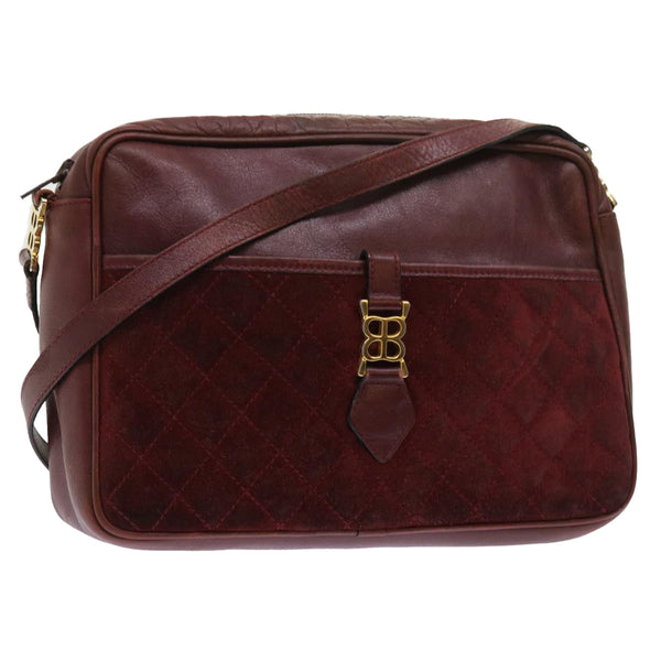 Balenciaga Shoulder Bag Suede Leather Red — Designer Shoulder Bag