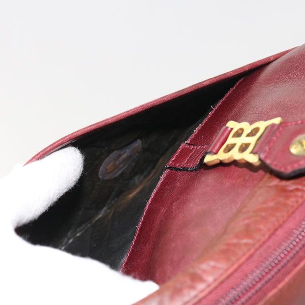 Balenciaga Shoulder Bag Suede Leather Red — Designer Shoulder Bag