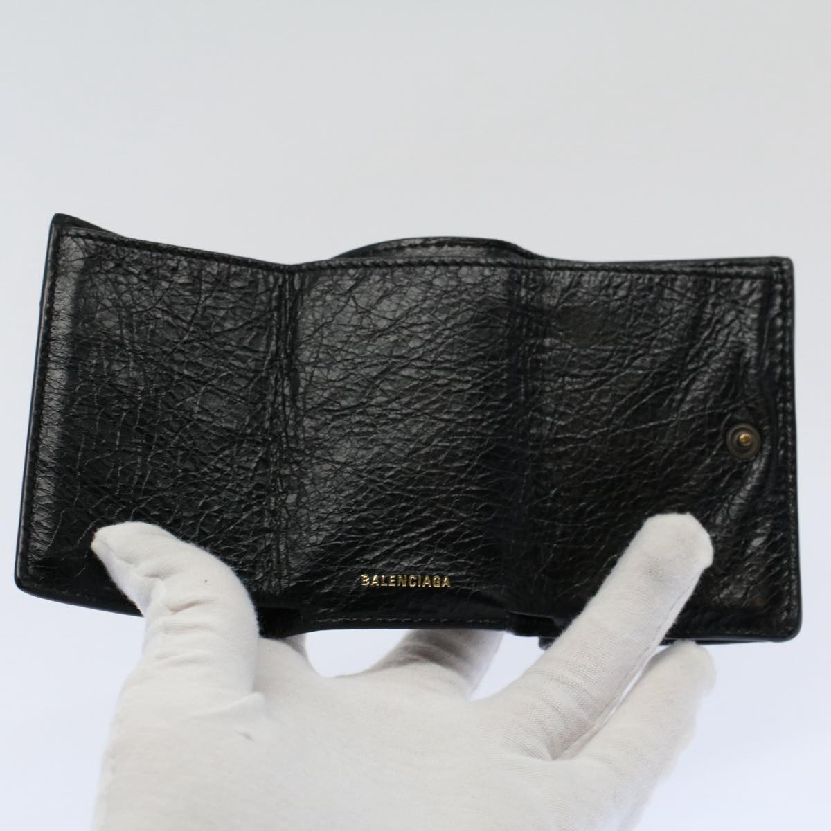 Balenciaga Wallet Leather Black 391446 | Luxury Leather Wallet