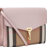 Burberry premium crossbody bags detail and craftsmanship close-up