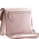 Close-up of Burberry crossbody bags hardware and fine stitching