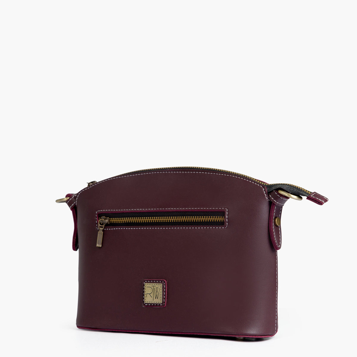 Ziva's Charm crossbody bag – side angle view (one versatile size)
