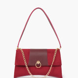 Ziva's Charm shoulder bag – side angle view (one versatile size)