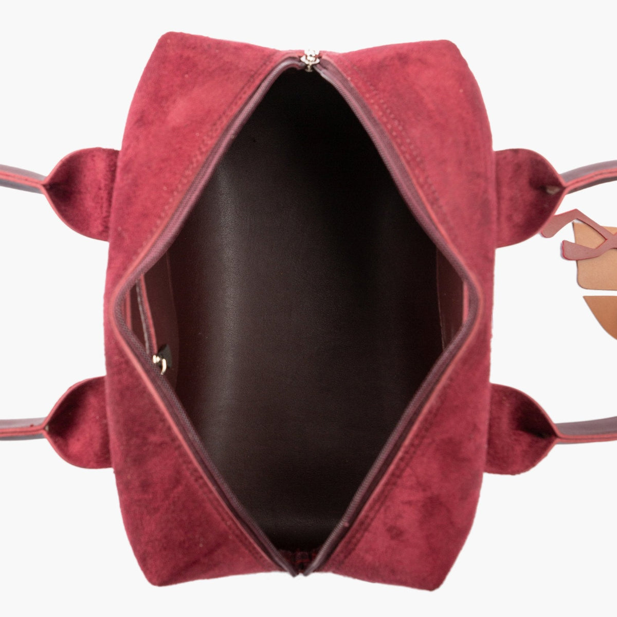 Ziva's Charm crossbody bag – carry view (one versatile size)