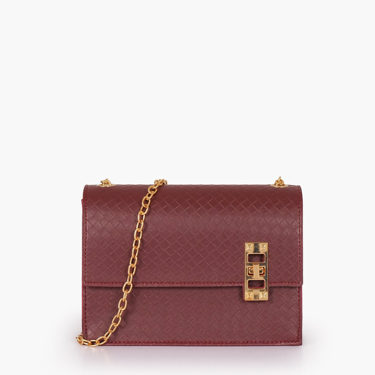 Ziva's Charm shoulder bag – front view (one versatile size)