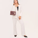 Ziva's Charm shoulder bag – back view (one versatile size)