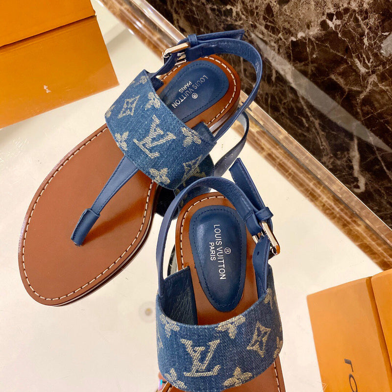 Close-up of Louis Vuitton shoes craftsmanship