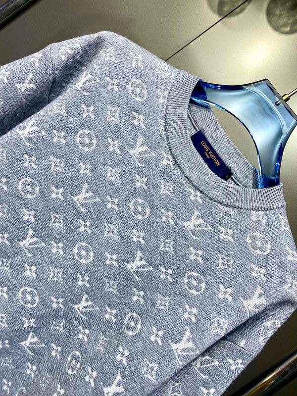Full styled look of Louis Vuitton luxury clothing with streetwear-inspired cut