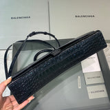 Modern Faux Leather Handbag - Refined Silhouette | Women's Luxury Handbag #530 - hardware and detail close-up (image 5) of designer-inspired handbag
