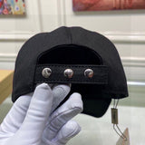 Side view of Burberry unisex cap