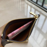 Interior view of structured refined women's handbag – women's everyday handbag