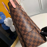Interior view of classic signature women's handbag – women's luxury handbag