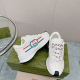 Gucci tonal black luxury sneakers view 8 premium leather build