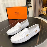Hermes shoes Style 037 - logo and branding close-up