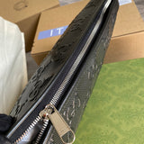 Back view of refined signature women's handbag – women's premium purse