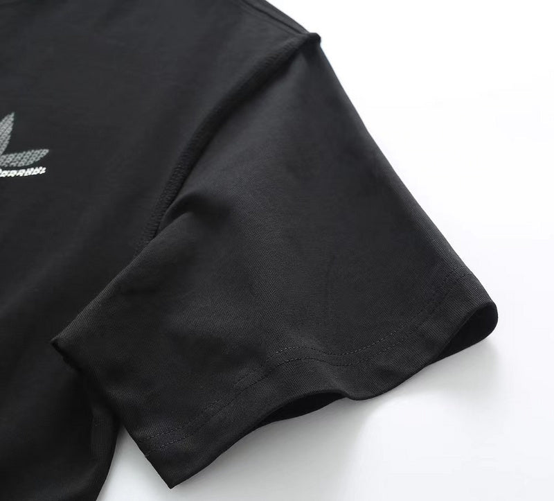 Back view of Louis Vuitton cotton t-shirt with monogram-inspired silhouette