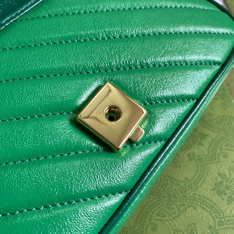 Close-up detail of sleek chic women's handbag – women's statement bag