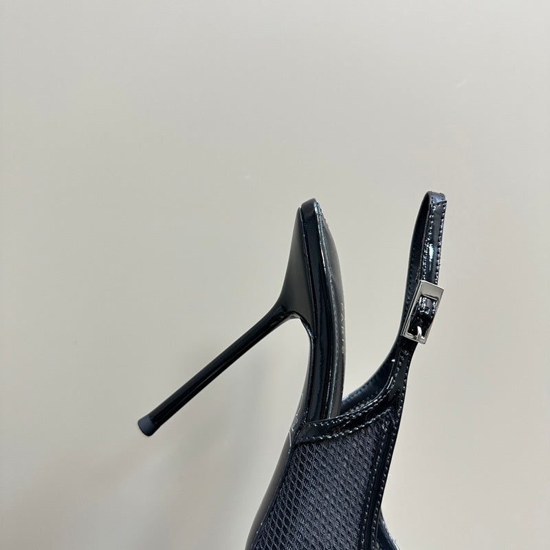 Side profile view of Saint Laurent luxury piece style No.031