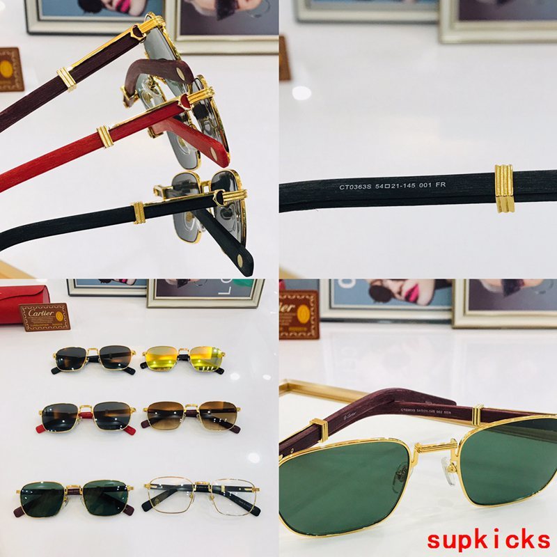 Lifestyle view of Cartier unisex sunglasses