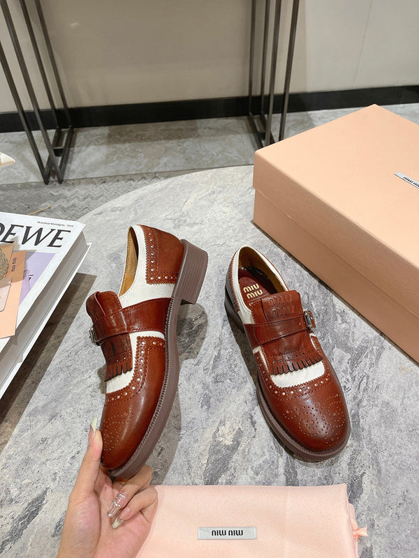 Miu Miu luxury shoes detail view — premium authentic designer style
