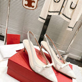 Valentino Garavani shoes front view designer style