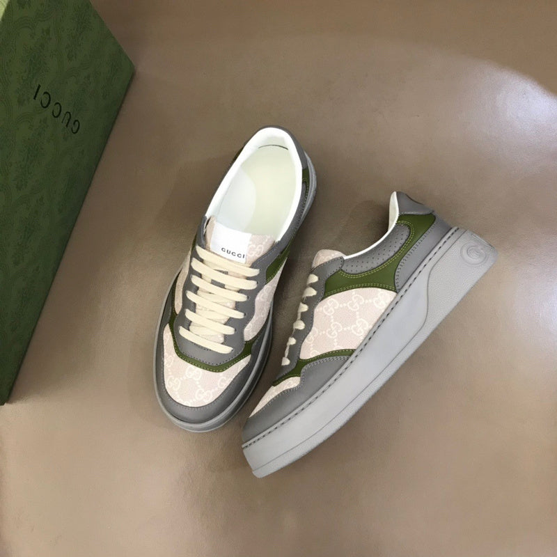 Gucci sneakers detailed view showing premium designer craftsmanship