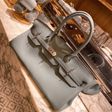  tailored top-handle bag styled with outfit 12