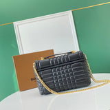 Chic Faux Leather Handbag - Smooth Faux-Leather Exterior | Women's Fashion Handbag #1116 - close-up detail shot (image 3) of designer-inspired handbag