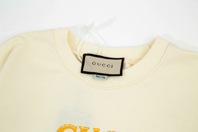 Close-up detail shot of Gucci luxury clothing with tailored silhouette