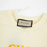 Close-up detail shot of Gucci luxury clothing with tailored silhouette
