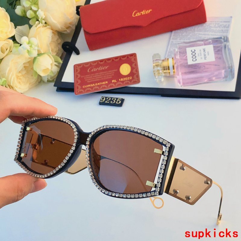 Full view of Cartier unisex sunglasses